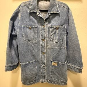 Ralph Lauren Blue Denim Utility Jacket